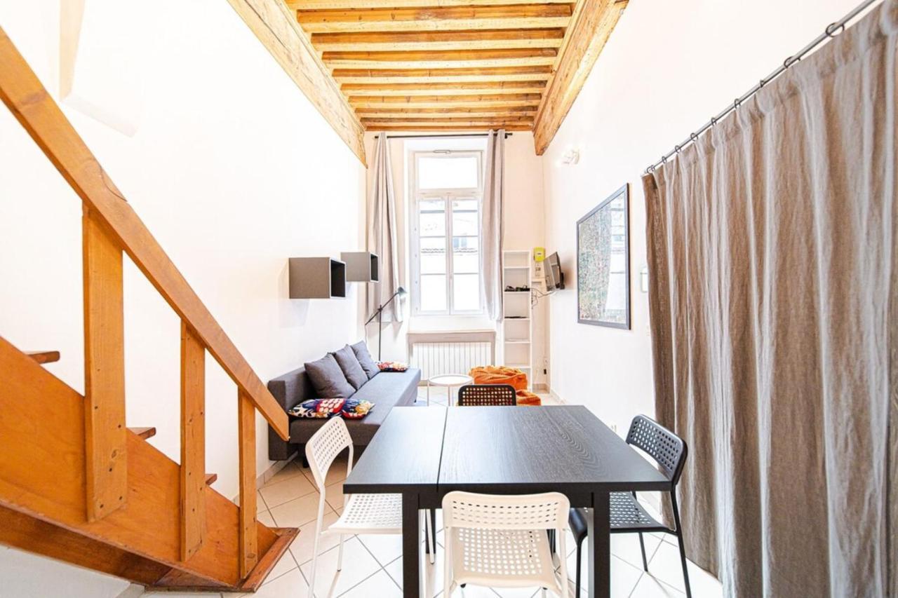Appartamento Studio Capponi-2 Pers-Terreaux-Croix Rousse Lione Esterno foto